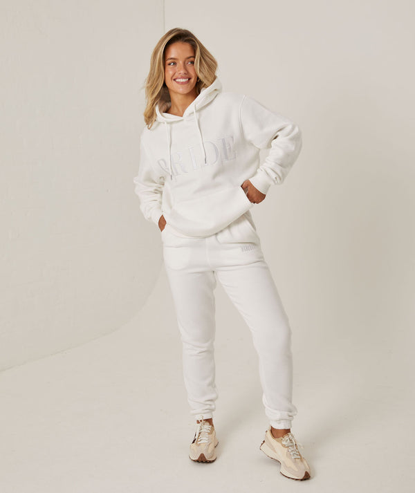 Bride Hoodie - White