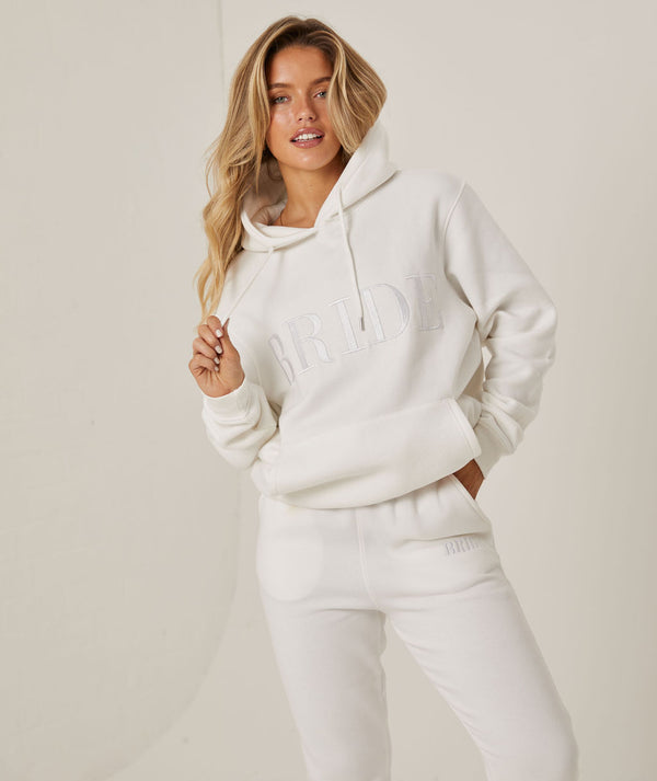 Bride Hoodie - White