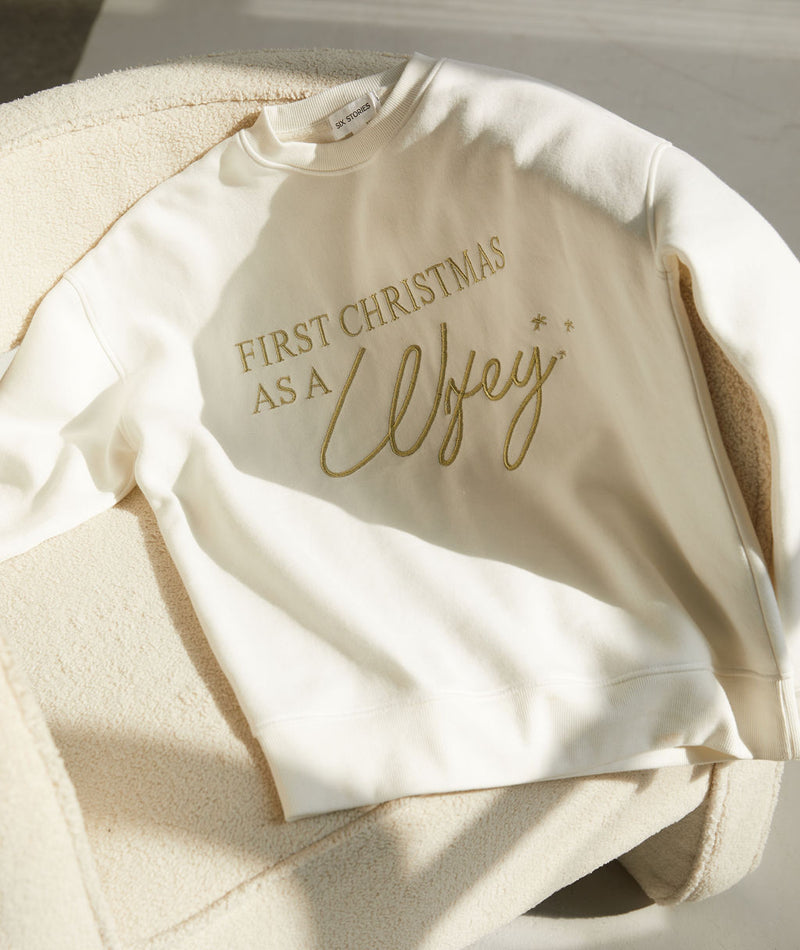 'First Christmas as a Wifey' Jumper