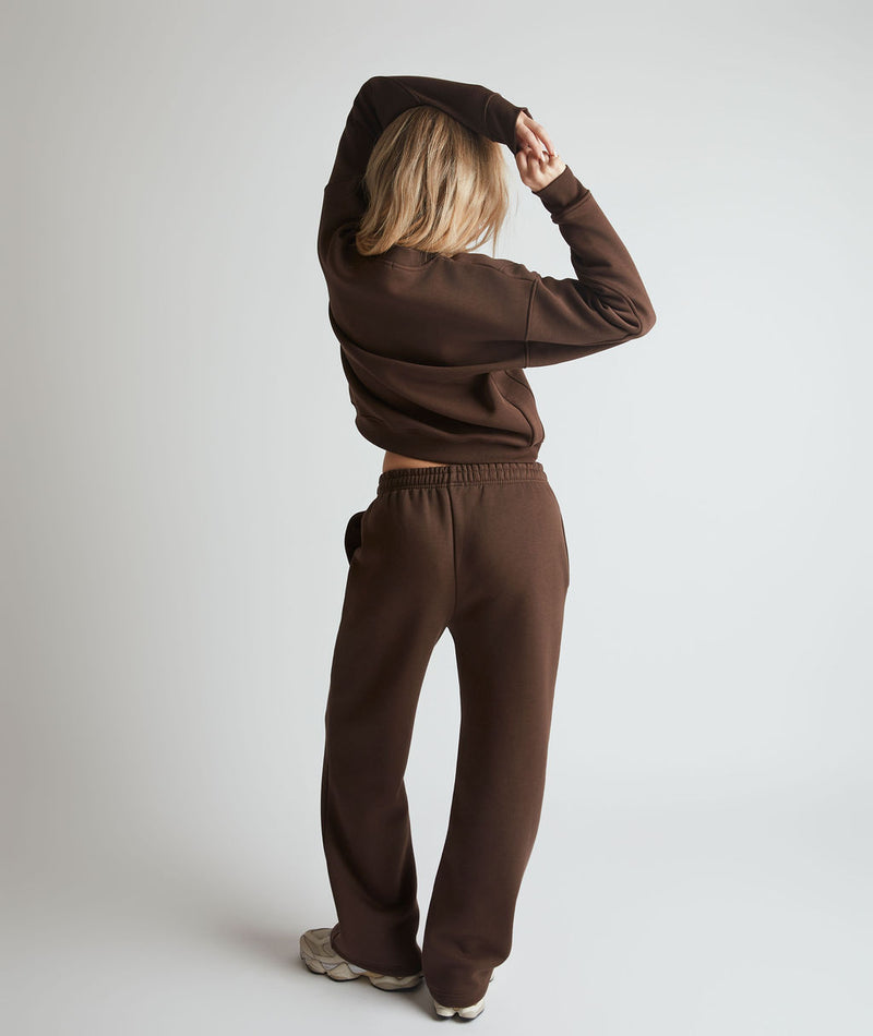 Stories Sweatpants - Espresso and Buttermilk