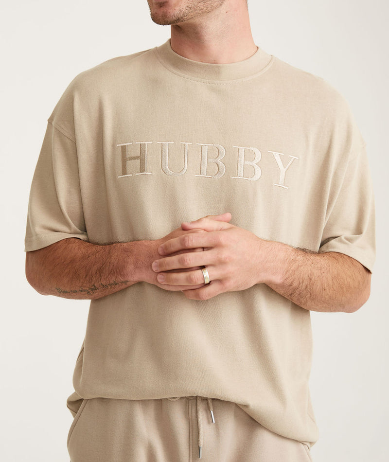 Hubby Tee - Stone