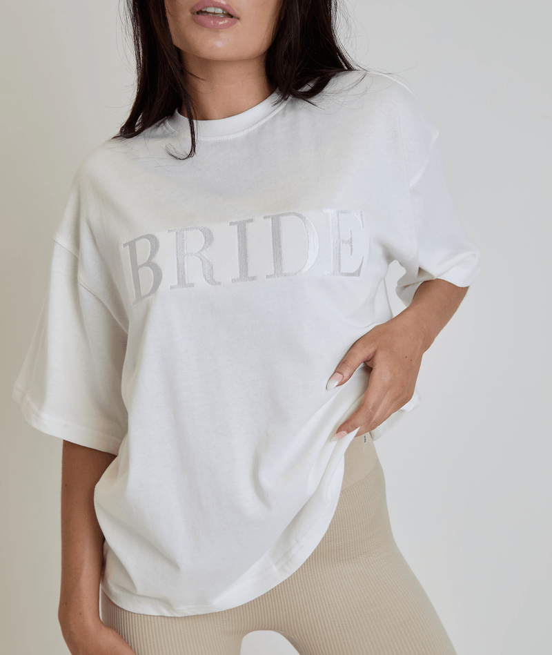 Bride Statement Tee - All White