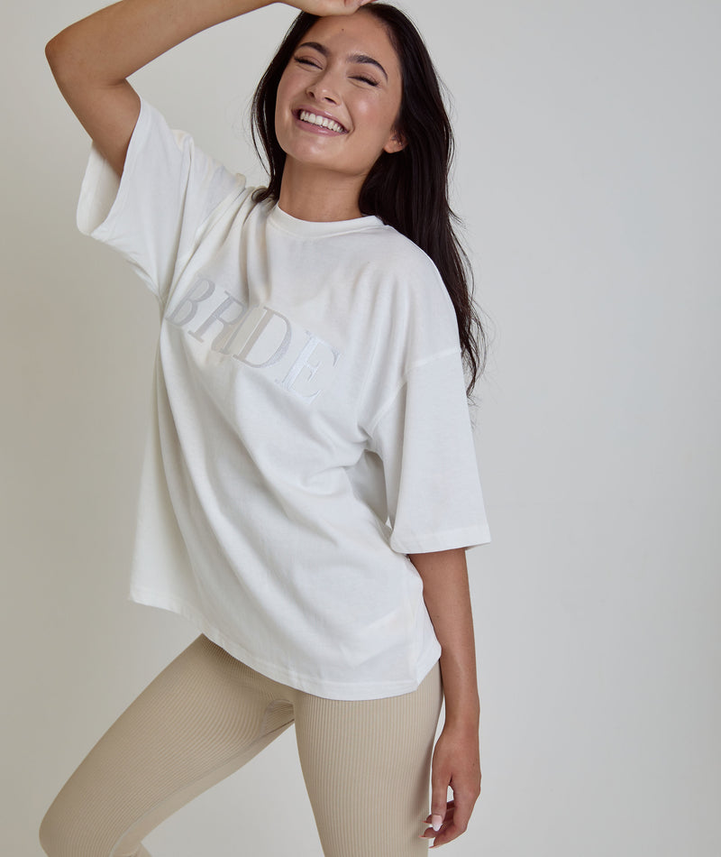 Bride Statement Tee - All White