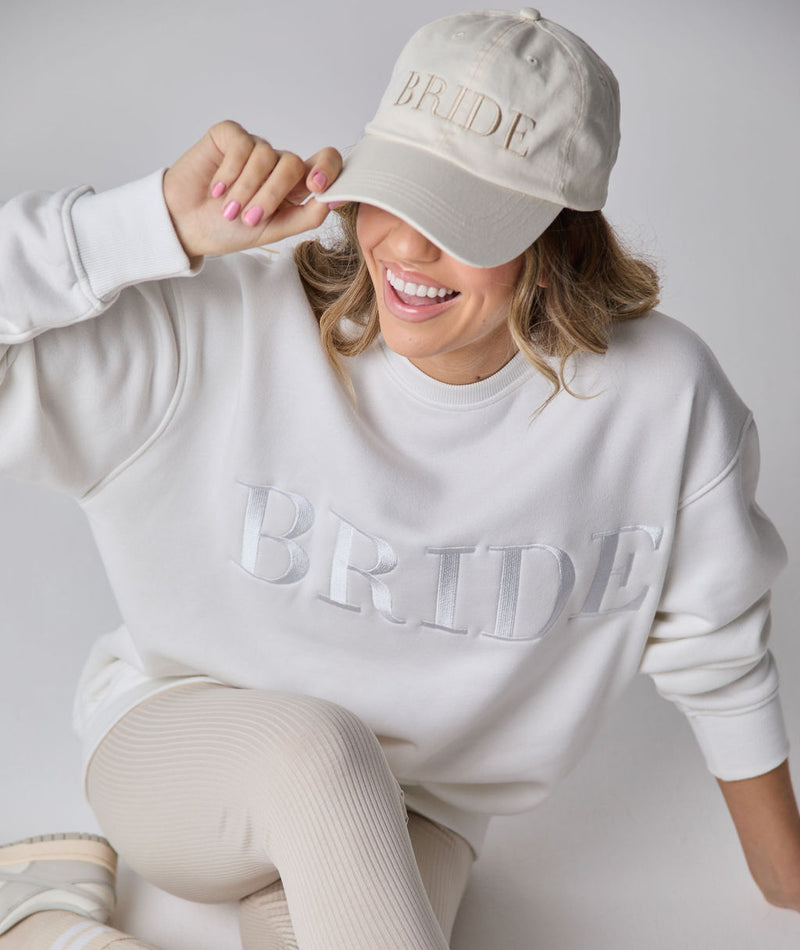 Bride Embroidered Cap