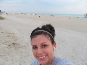 on the Miami beach