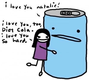I love you diet coke