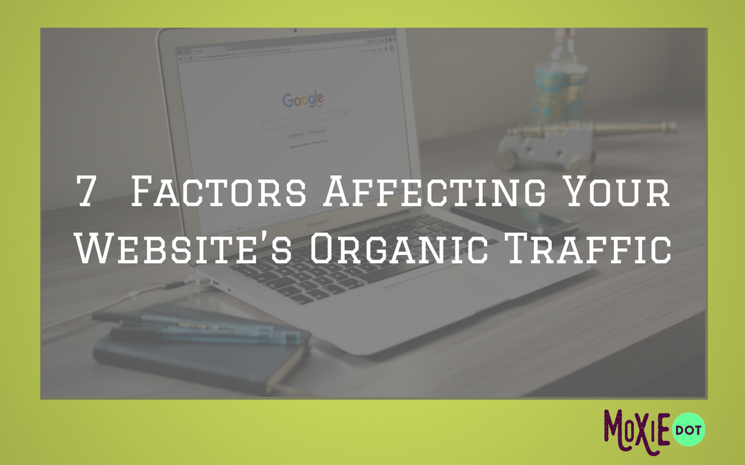 7 Factors Affecting Your Website’s Organic Traffic